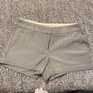 J. Crew Factory Chino Shorts in Powdered Oxford